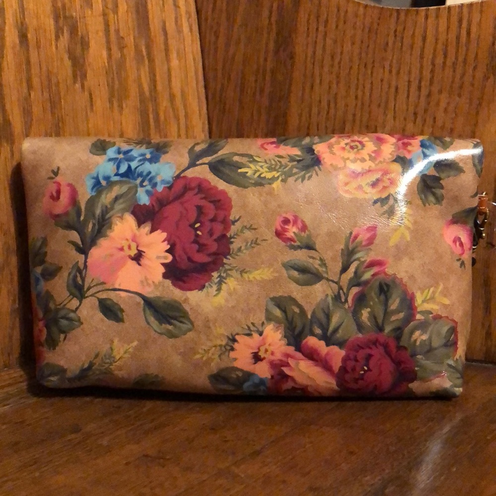 NWT-Patricia Nash-Vintage Victorian Garden-Valerie-Zip Wristlet Pouch/Clutch-$99 - Picture 5 of 11
